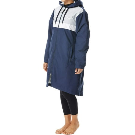 UPC: 0036702800501 | Tyr Women s STRIPED Parka Navy Size Medium