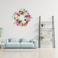 thumbnail image 2 of Hanging Garland Wreath Multicolor Wedding Decoration Home Decor Artificial Flowers V Spring Silk Cloth Rattan Spring, 2 of 5