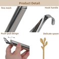 thumbnail image 2 of 3PCS Stainless Steel Tea Infuser Set for Loose Leaf Tea, 2 of 5