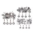 thumbnail image 1 of 75 piezas guías de caña de resistentes sola pierna Anillos de línea de caña de construcción Cola Guías de cañas de pescar, 1 of 8
