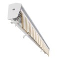 thumbnail image 6 of Awntech 12 Ft Destin Manual Heavy Duty Patio Retractable Awning with Protective Hood (144in x 10.38in x 120in), Linen/White Stripe, 6 of 8