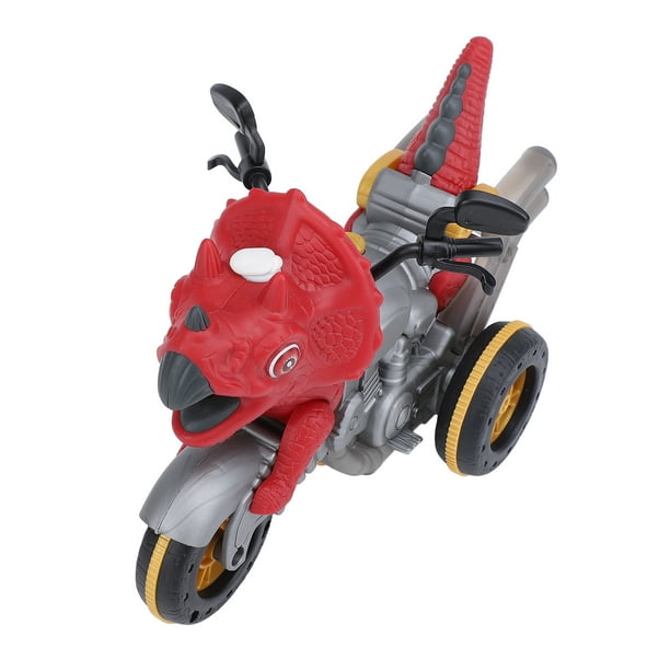 Juguete Modelo De Motocicleta De 3 Ruedas, Control Remoto Inalámbrico Eléctrico 2.4G Modelo De Motocicleta De 3 Ruedas Para Niños Fuerte Capacidad De Escalada Con Spray Para El