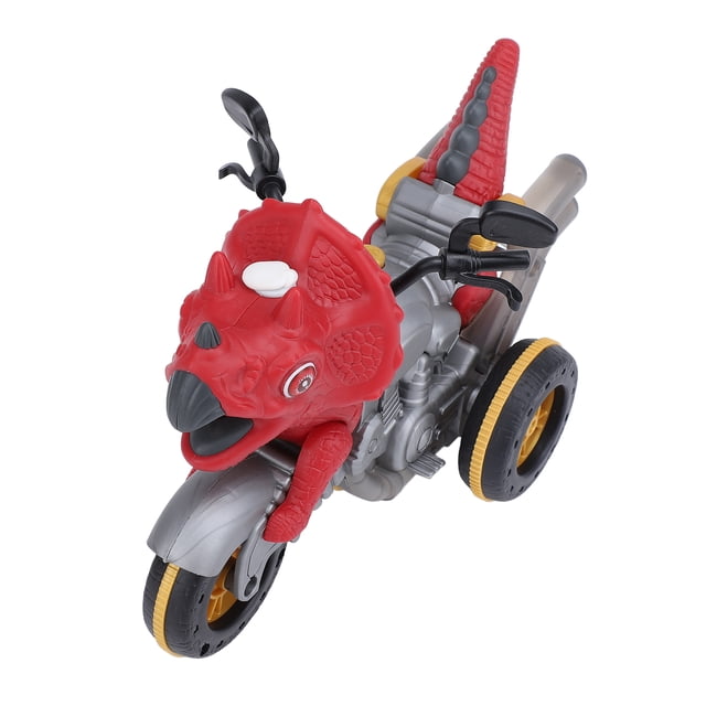 Juguete Modelo De Motocicleta De 3 Ruedas, Control Remoto Inalámbrico Eléctrico 2.4G Modelo De Motocicleta De 3 Ruedas Para Niños Fuerte Capacidad De Escalada Con Spray Para El