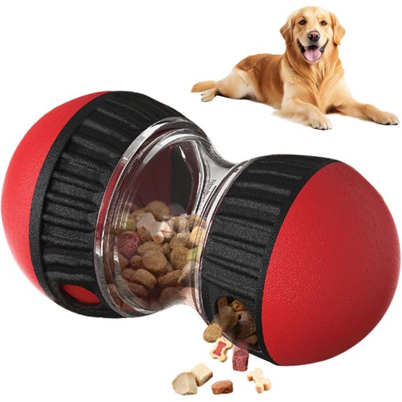 Paw Licking Roller: Dog Puzzle Toy & Slow Feeder Ball, Mental Stimulation Treat Dispenser for Boredom & Anxiety Relief