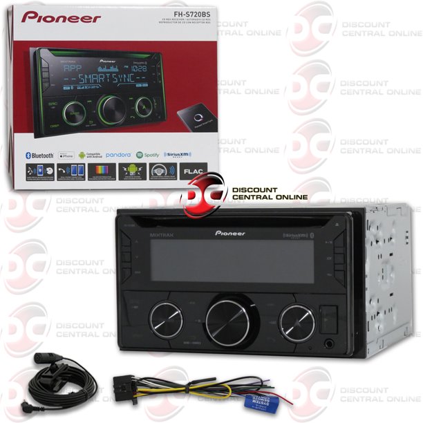 Pioneer FHS720BS 2din Car Stereo MP3 USB AUX CD Player Receiver With Bluetooth