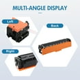 thumbnail image 2 of 410A Toner Cartridges 410A CF410A Color Laserjet Pro MFP M477fnw M477fdw M477fdn M452dn M452nw M477 M452 M377 410X CF410X Printer Ink, Pack-3, 2 of 7