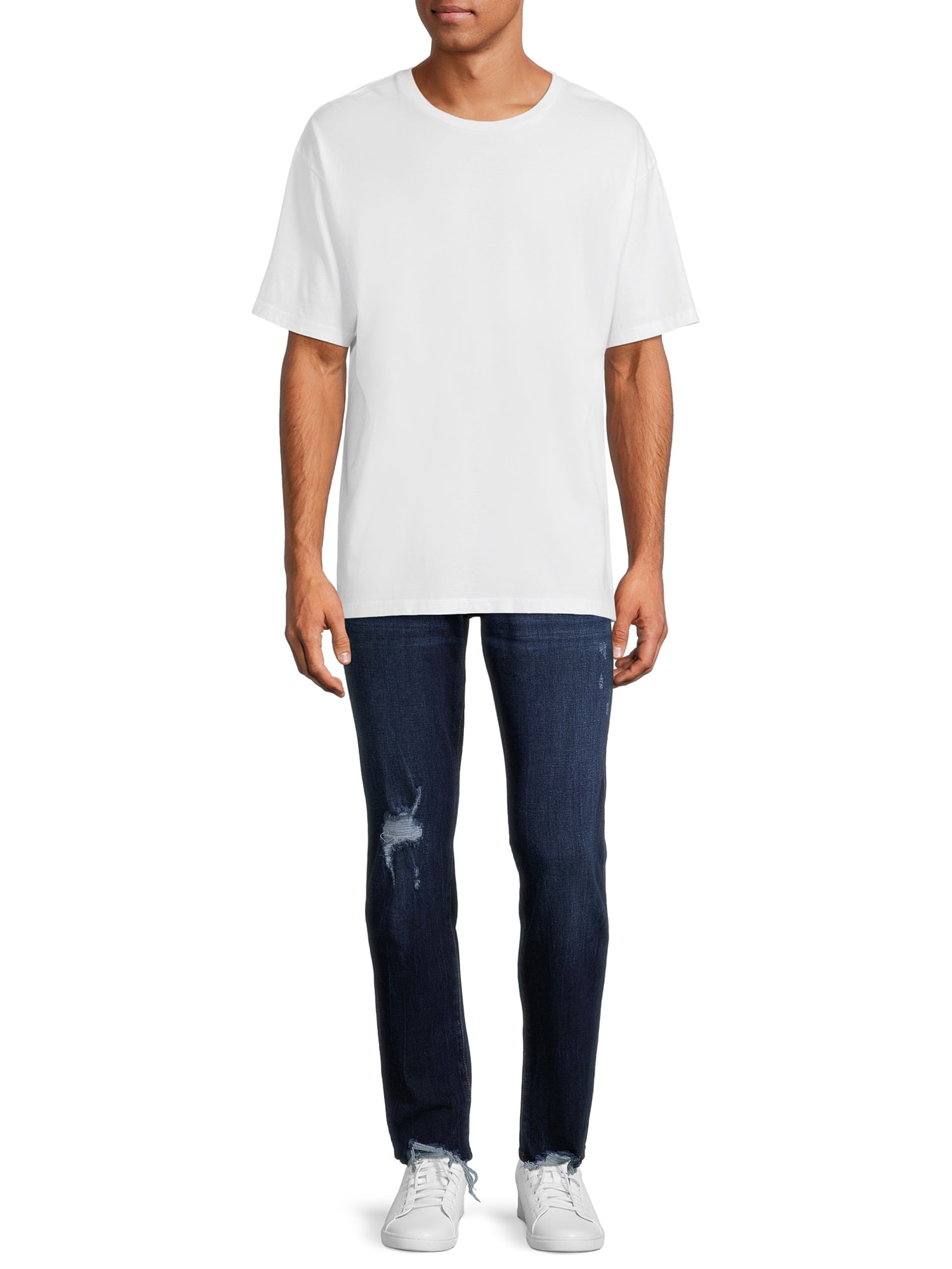 No Boundaries size 2XL 50/52 Men's Short Sleeve Oversized T-Shirt, Lilac  NWT 