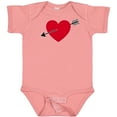 thumbnail image 3 of Inktastic Valentines Day Heart Arrow Boys or Girls Baby Bodysuit, 3 of 5