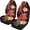 Hawaiian Hibiscus, variant on XYZCANDO Bass Camo Car Seat Covers Front Seats Anti-Slip Soft Car Front Seat Covers Car Interior car Front Seats, Non-Slip Waterproof Auto Van