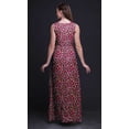 thumbnail image 5 of Bimba Floral Ladies Printed Long Tank MaxiÂ&nbsp;DressÂ&nbsp;Resort Wear Evening Gown-X-Small, 5 of 5