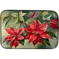 thumbnail image 2 of Christmas Poinsettias Dish Drying Mat 14 in x 21 in, 2 of 2