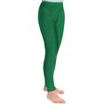 thumbnail image 5 of LiiYii Girls' Active Yoga Tights Athletic Sports Workout Stretchy Dance Leggings Running Compression Dark Green 8, 5 of 6