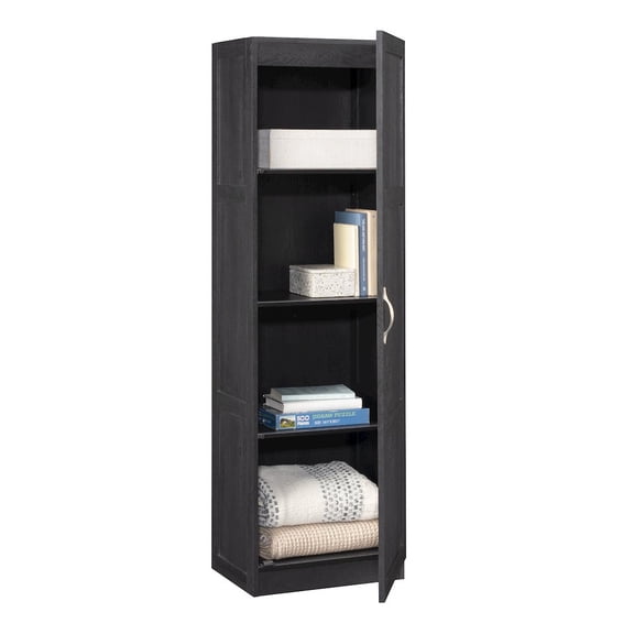 Sauder Miscellaneous Storage Cabinet, Raven Oak finish