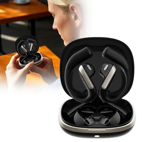 Open Ear Headset Wireless AI Translation Semi In Ear Air Conduction Sports Ear Hook Headphones with Simultaneous Intelligent APP