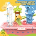 thumbnail image 4 of Water Table Set with Pump, Electric Play Sink with Running Water, Detachable Table Legs with Fishing Game, Promote Hand-Eye Coordination & Creativity for Home Parks School, 4 of 8