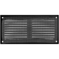 thumbnail image 2 of Funda de rejilla Air Cover Ozo Brothers, metal negro, 20 x 10 cm, 2 of 7