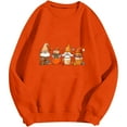 thumbnail image 4 of XMMSWDLA Halloween Pumpkin Coffee Shirt Women Ghost Spice Latte Cute Crewneck Sweatshirts Spooky Pullover Oversized Tee Top, 4 of 4