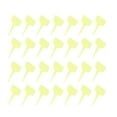 thumbnail image 7 of Raindrops 100Pcs T Shaped Yellow Plastic Waterproof Nursery Garden Labels Markers Plant Tags for Gardening, 7 of 7