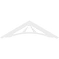 thumbnail image 2 of Ekena Millwork 48"W x 14"H x 1"P (7/12) Pitch Stanford Architectural Grade PVC Gable Pediment, 2 of 5