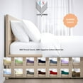thumbnail image 4 of 21" Extra DEEP Pockets 6 Piece Sheet Set - 800-Thread-Count, 100% Egyptian Cotton |1 Fitted, 1 Flat, 4 Pillowcases| 800TC Long Staple Egyptian Cotton, 4 of 7