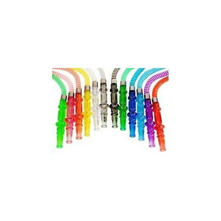 NORTH SMOKE 62” PLASTIC CLEAR HOSE: SUPPLIES FOR HOOKAHS – These Hookah hoses are accessory pieces for shisha pipes. These accessories parts come in various colors and are washable. (Pink (Best Hookah Hose For Thick Smoke)