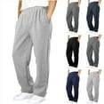 thumbnail image 7 of Sentuca Boys Sweatpants Open Bottom Casual Sports Sweat Pants with Pockets Jogger Athletic Sweatpants 14-15Years, 7 of 7