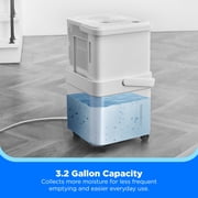 Midea Midea Cube 20 Pints for 2,000 Sq Ft Dehumidifier in White - Automatic Shut-Off
