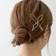 thumbnail image 2 of 16pcs mujeres horquillas para el cabello nupcial para niñas cabello bobby pasador minimalista, 2 of 6