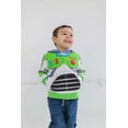 thumbnail image 2 of Disney Pixar Toy Story Buzz Lightyear Big Boys Fleece Zip Up Hoodie Toddler to Big Kid, 2 of 5