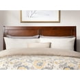 thumbnail image 3 of AFI Portland Full Low Profile Wood Platform Bed Frame with Sleigh Headboard, Walnut, 3 of 9