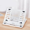 thumbnail image 3 of Necvior Height Adjustable Laptop Stand Ergonomic Riser Platform for Notebook Cell Phone, 3 of 16