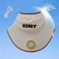 thumbnail image 2 of ZToonmas Kids' Daniel Bucket Hat with Fan USB Rechargeable Cooling Sun Hat UPF50+ Wide Brim Outdoor Protection Cap, 2 of 5