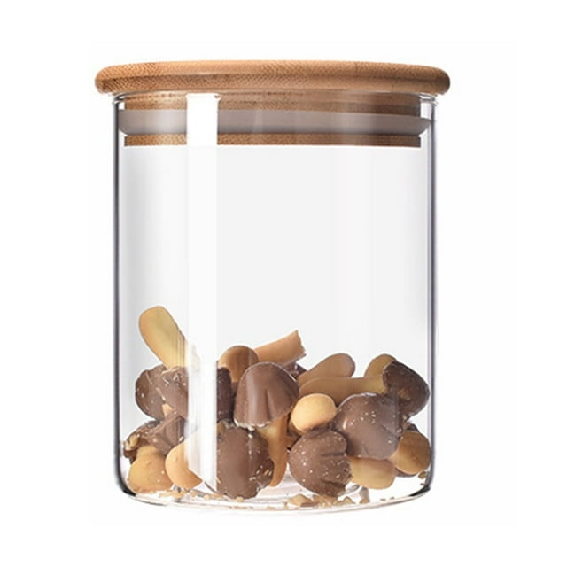 Glass Kitchen Storage Canister Large Capacity Storage Jar for Food Storage Organization - #1