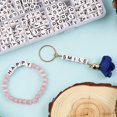 thumbnail image 4 of Suaxova 1120pcs colorful Letter Beads Kit for Bracelets Making, Square A-Z Alphabet Beads for Friendship Bracelets with Colorful Heart Beads Smiley Face Beads Crystal String for Jewelry Making, 4 of 5