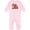 AD-Pink, variant on My Uncle is a Firefighter with Fire Truck Baby Romper Coveralls