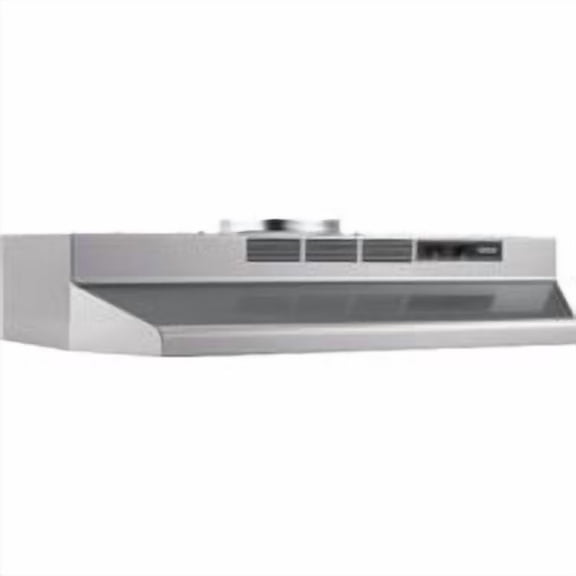 Broan-NuTone 36 In. Convertible Under-Cabinet Range Hood Stainless Finish with PrintGuard