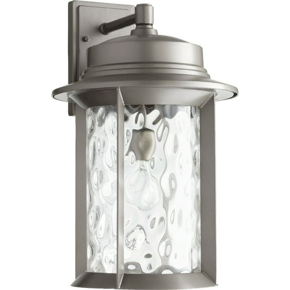 7246-11-3 Quorum Lighting Charter - 1 Light Outdoor Wall Lantern in style - 11.5 inches wide by 19 inches high-Graphite Finish