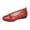 shoes 131#Red, variant on oqasdz Womens Casual Shoes Round Toe Platform Comfortable Slip On Ballet Shoes Fashion Breathable Dance Trendy Versatile Summer Outdoor
