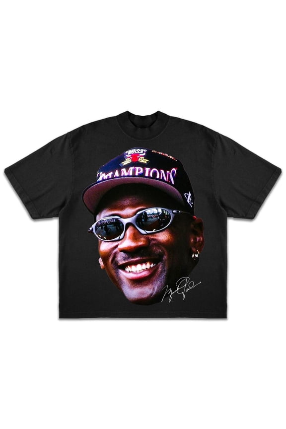 MICHAEL JORDAN Shirt | Basketball T-shirt,Black Color,Size 3XL
