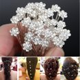 thumbnail image 3 of Paquete de 20 horquillas con flores de perlas color blancoVenta caliente LAZADA ANGGREK Otros, 3 of 8