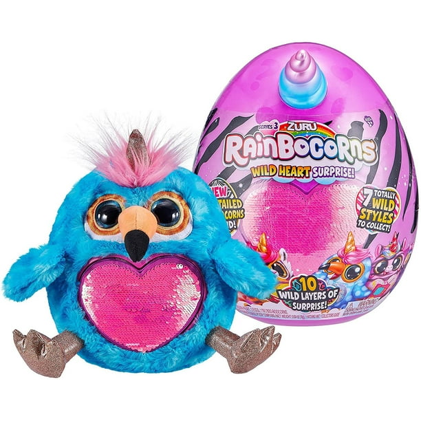 rainbocorns series 3 sparkle heart puppycorn surprise mystery egg plush