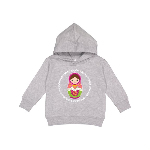 Inktastic Matryoshka Russian Cute Pink Nesting Doll Toddler Hoodie