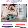thumbnail image 4 of Allytechgroup Case for Samsung Galaxy A36 5G, Military Grade Protection Shockproof Cover with Metal Rotatable Ring Stand, Magnetic Car Mount Holder Case for Samsung Galaxy A36 5G, Darkgreen, 4 of 6