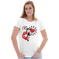 thumbnail image 4 of Betty Boop Heart and Lipstick Stain Women's Graphic T Shirt Tees Brisco Brands S, 4 of 5