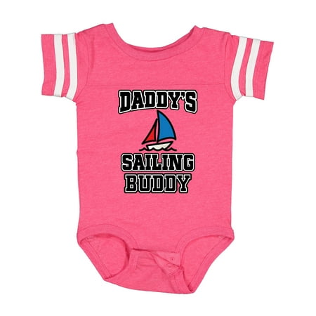 

Inktastic Daddy Sailing Buddy Sailboat Boys or Girls Baby Bodysuit