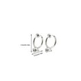 thumbnail image 1 of 10pcs Ear Clip Converters Earring Accessories Handmade Fashionable Handheld Findings Turn Any Post Studs Into Clip-On Earrings Type15, 1 of 6
