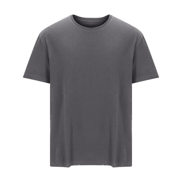 pstuiky camiseta de hombre, Camiseta informal de verano holgada de manga corta con cuello redondo para hombre camisetas de hombre xxxxxl