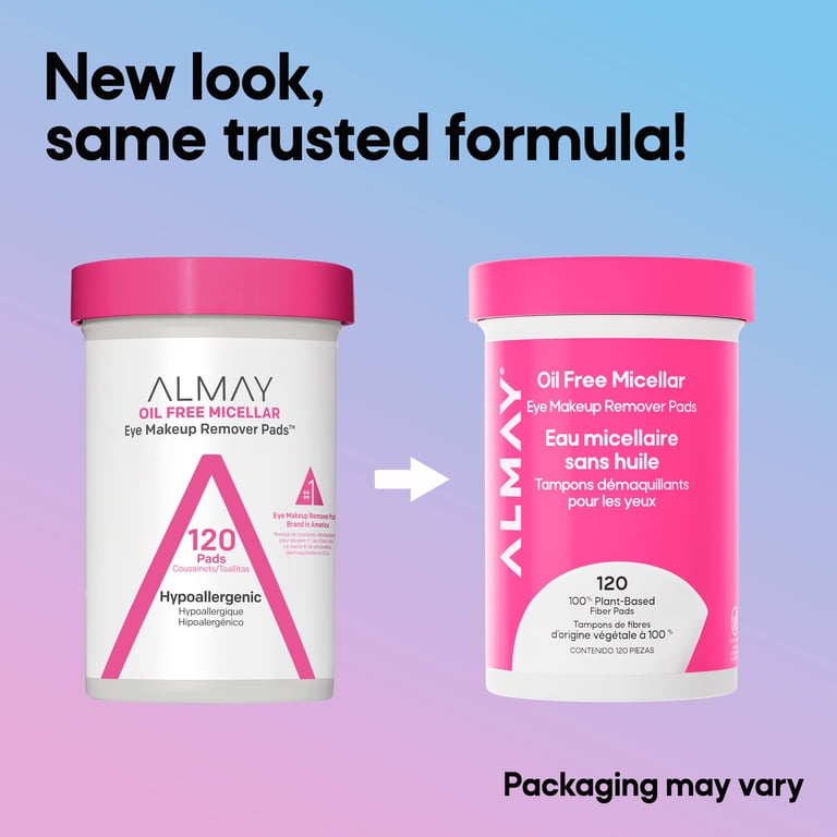 Almay Oil Free Micellar Eye Makeup Remover Pads, 120 Count photo 6