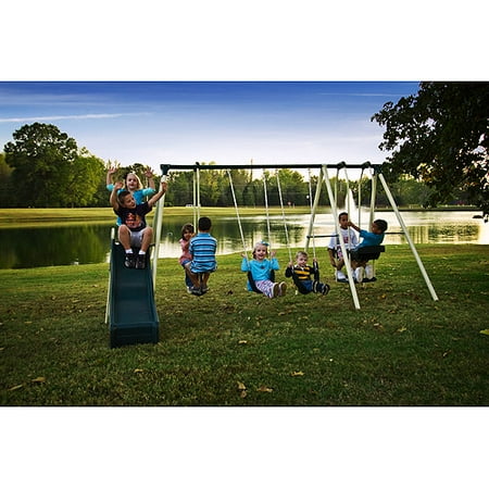 Flexible Flyer Forest Park Metal Swing Set