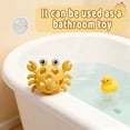 thumbnail image 4 of Baby Crab Teether Rattle Soft Silicone Chew Toy & Sensory Rattle for Teething Relief & Play, 4 of 10